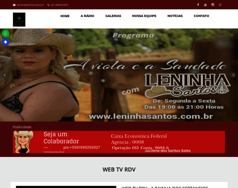 Leninhasantos.com.br thumbnail