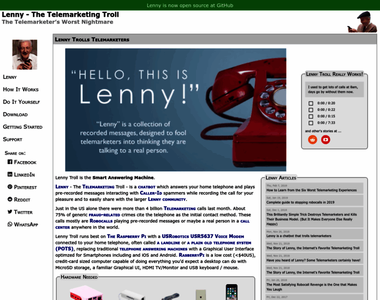 Lennytroll.com thumbnail