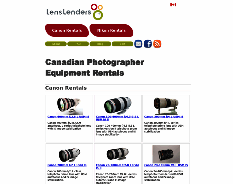 Lenslenders.ca thumbnail