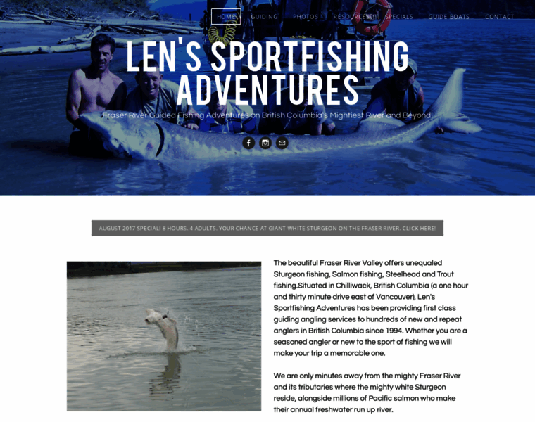 Lenssportfishing.com thumbnail