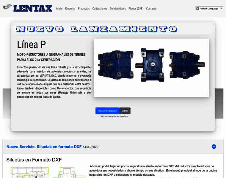 Lentax.com thumbnail