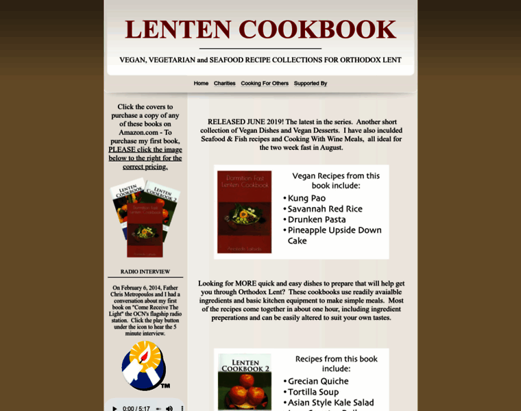 Lentencookbook.com thumbnail