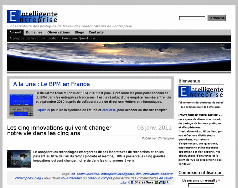Lentrepriseintelligente.fr thumbnail
