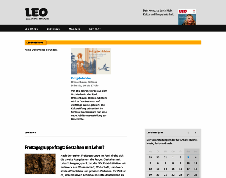 Leo-magazin.com thumbnail