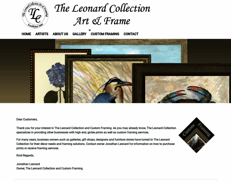 Leonardcollection.com thumbnail