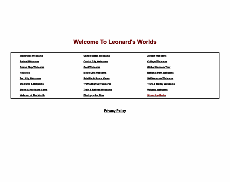 Leonardsworlds.com thumbnail Leonardsworlds.com thumbnail