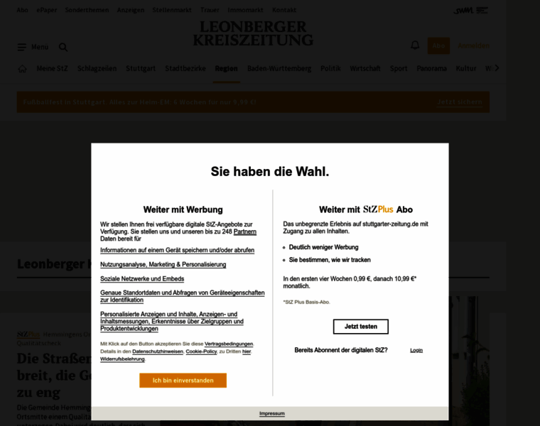 Leonberger-kreiszeitung.de thumbnail