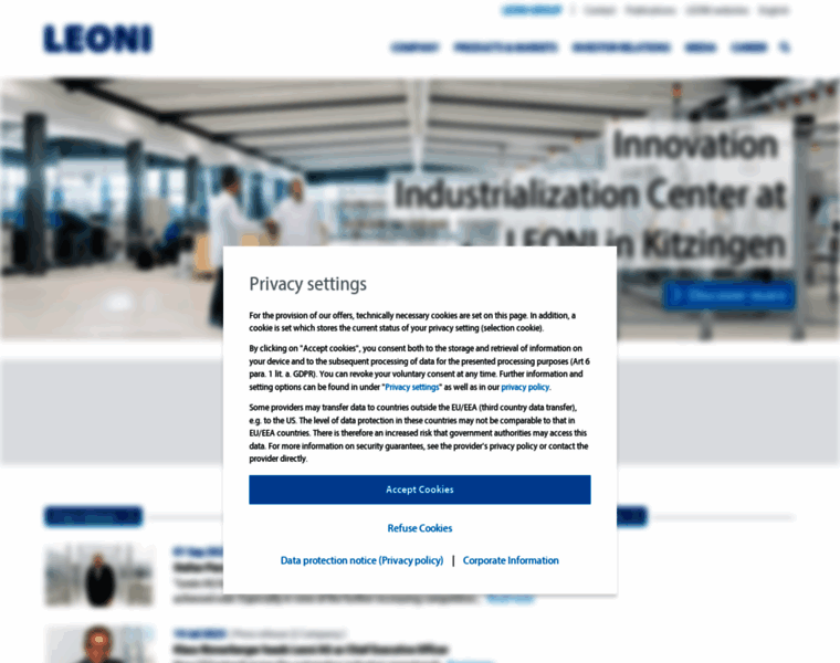 Leoni-industrial-solutions.com thumbnail