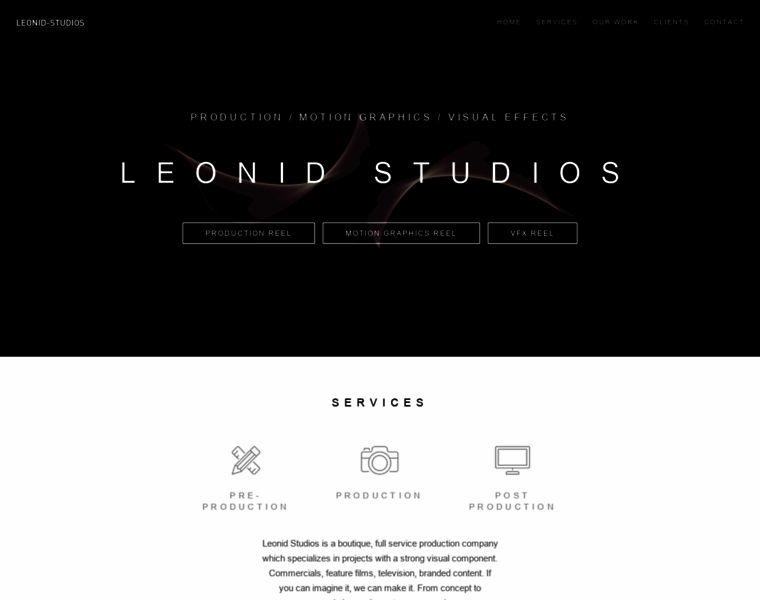 Leonid-studios.com thumbnail