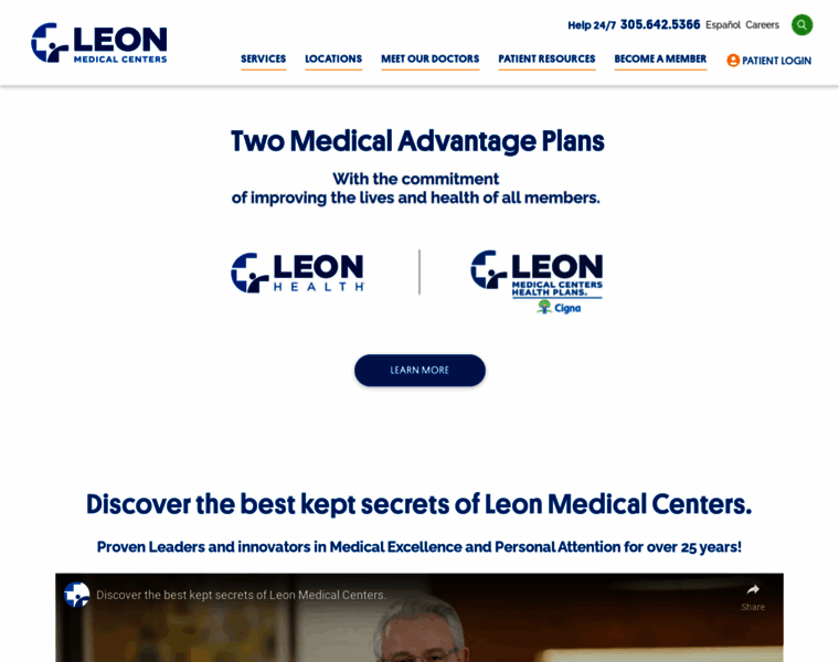 Leonmedicalcenters.com thumbnail