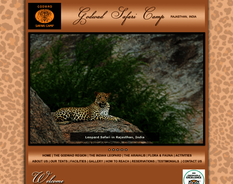 Leopardsafaricamp.com thumbnail
