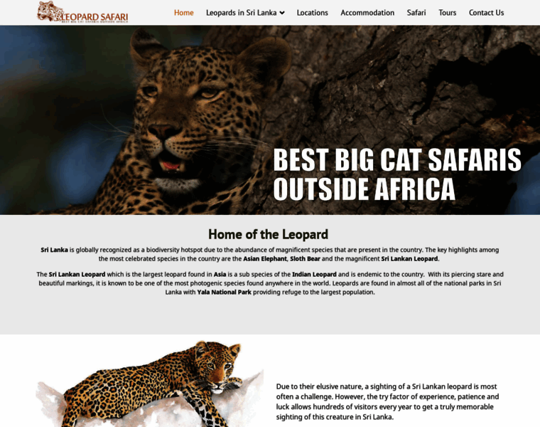 Leopardssrilanka.com thumbnail