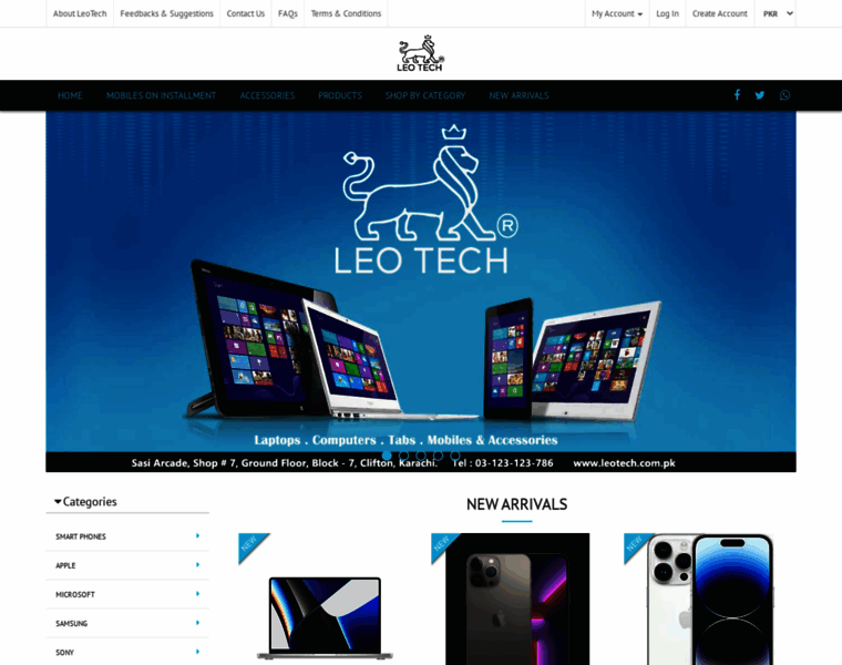 Leotech.com.pk thumbnail