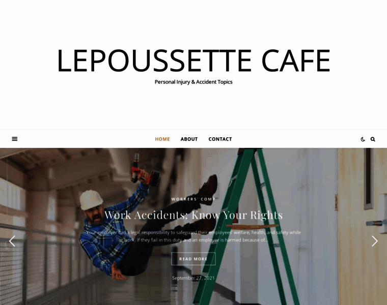 Lepoussettecafe.com thumbnail