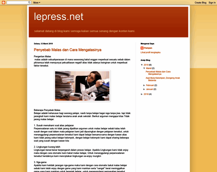 Lepress.net thumbnail
