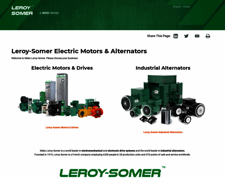 Leroy-somer.com thumbnail