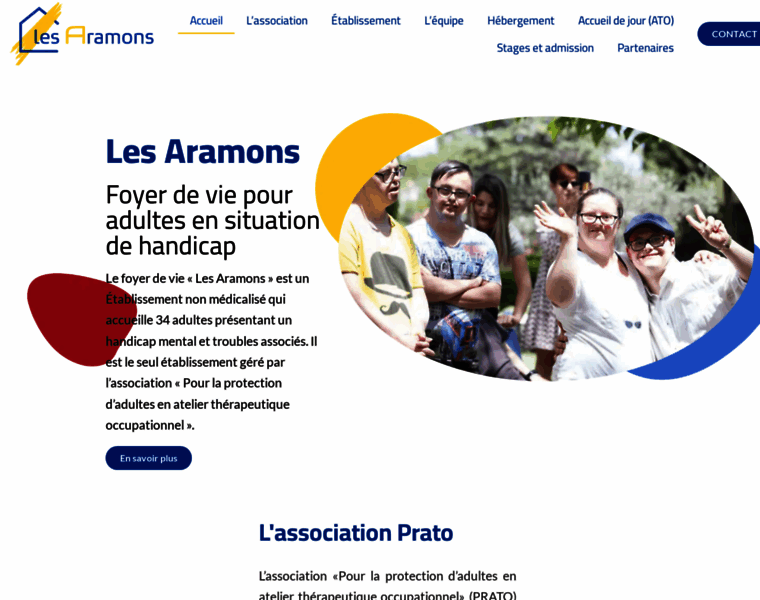 Les-aramons.org thumbnail