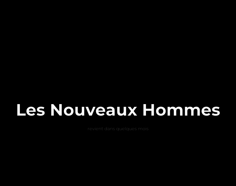 Les-nouveaux-hommes.fr thumbnail Les-nouveaux-hommes.fr thumbnail