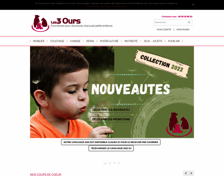 Les3ours-mobilier-creche.fr thumbnail