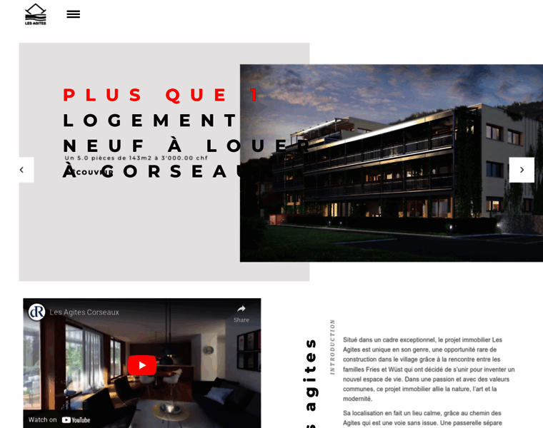 Lesagites-corseaux.ch thumbnail