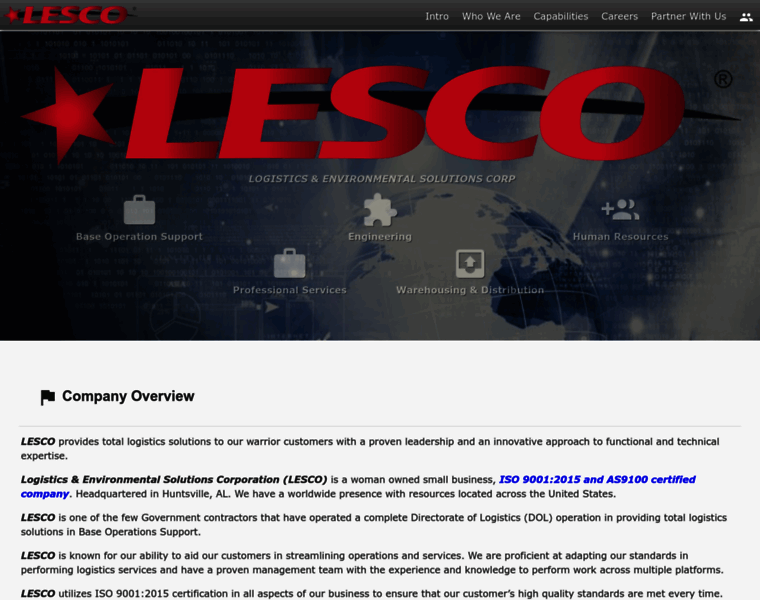 Lesco-logistics.com thumbnail