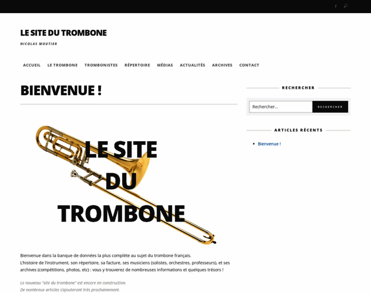 Lesitedutrombone.fr thumbnail