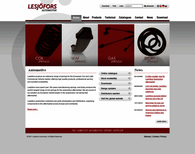 Lesjofors-automotive.com thumbnail