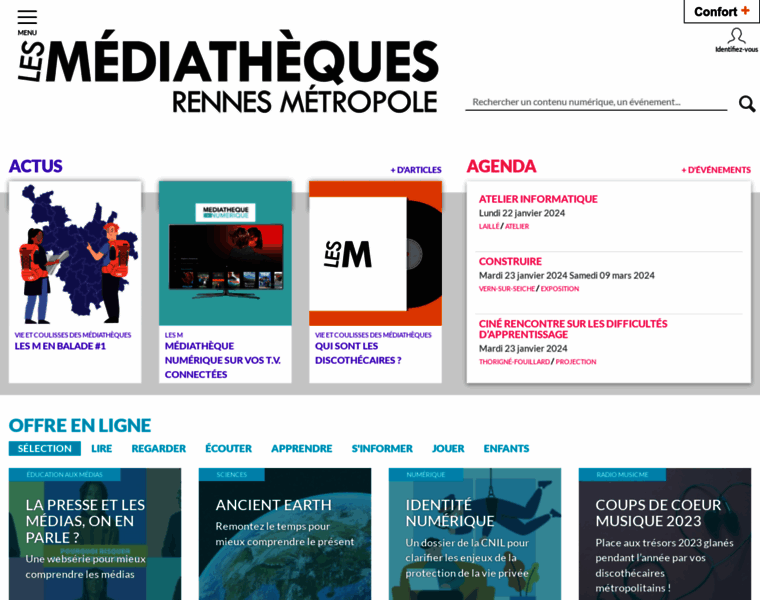 Lesmediatheques-rennesmetropole.fr thumbnail