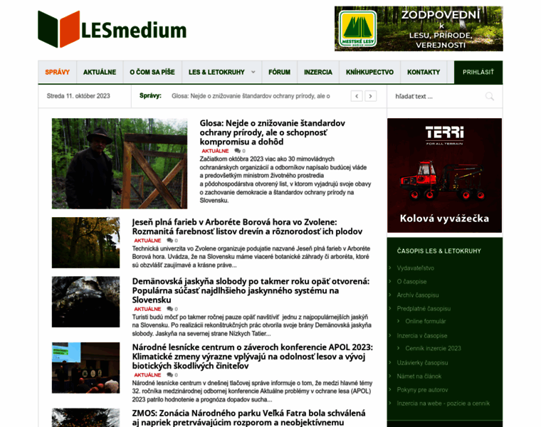 Lesmedium.sk thumbnail