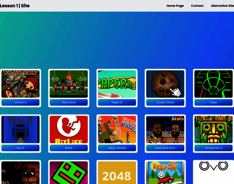 Lesson1.site thumbnail Lesson1.site thumbnail