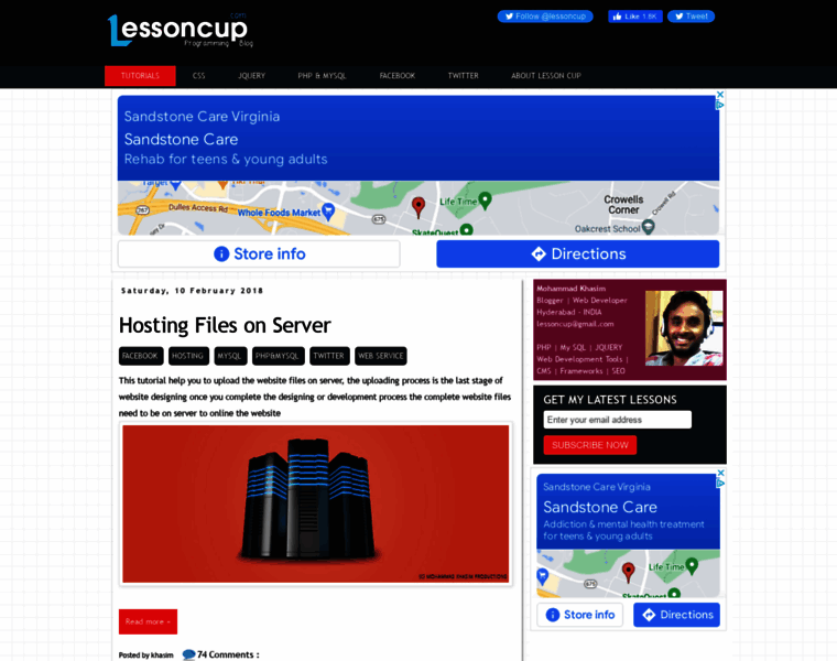 Lessoncup.com thumbnail