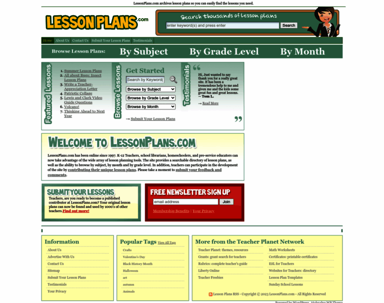 Lessonplans.com thumbnail