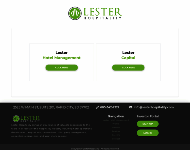 Lesterhospitality.com thumbnail