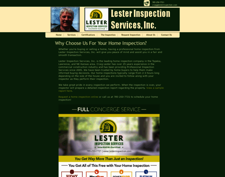 Lesterinspection.com thumbnail