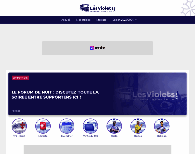 Lesviolets.com thumbnail