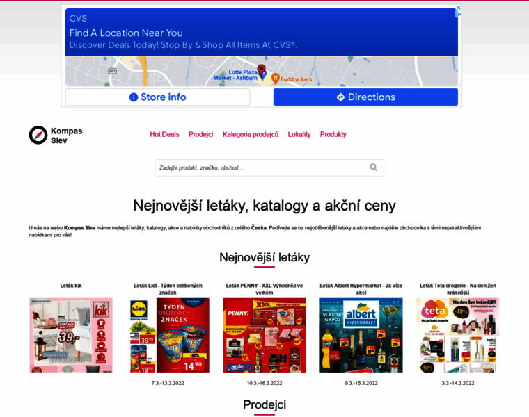 Letaky.kompasslev.cz thumbnail
