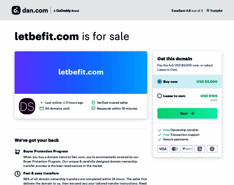 Letbefit.com thumbnail