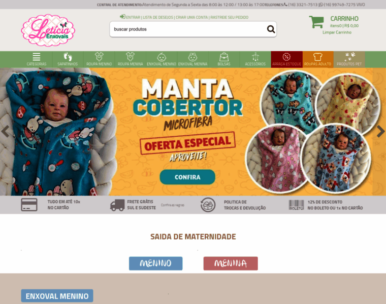Leticiaenxovais.com.br thumbnail