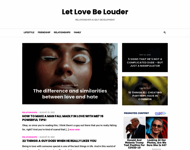 Letlovebelouder.com thumbnail