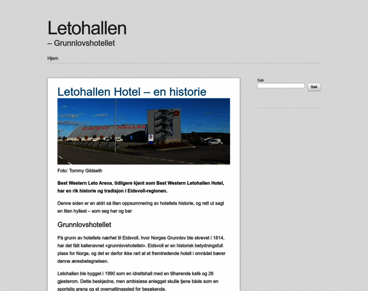 Letohallen.no thumbnail