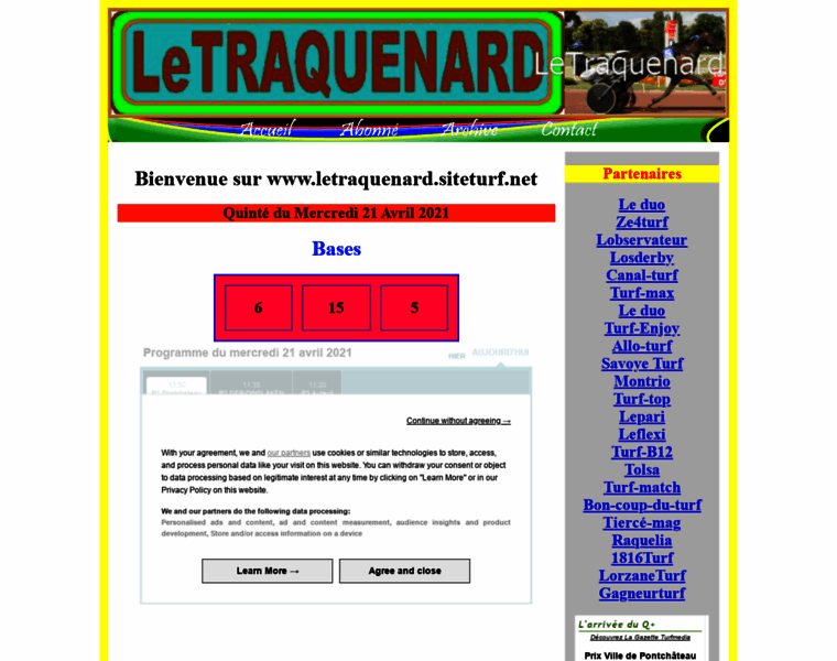 Letraquenard.siteturf.net thumbnail
