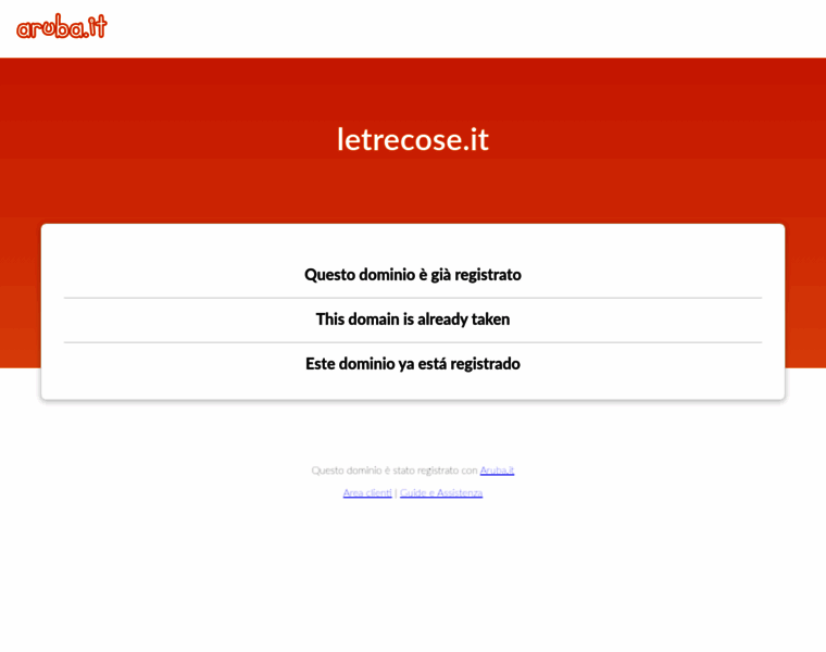 Letrecose.it thumbnail