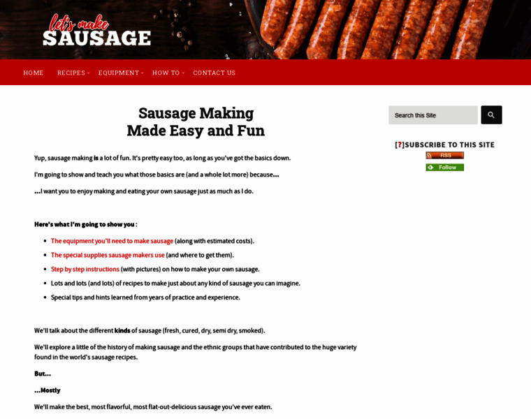 Lets-make-sausage.com thumbnail