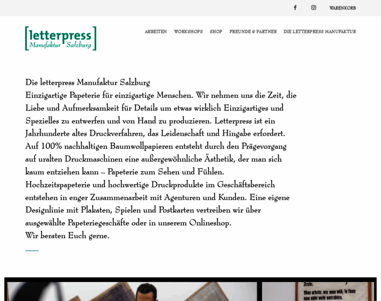 Letterpress-salzburg.at thumbnail