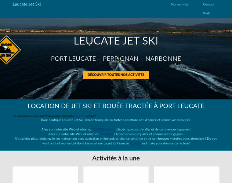 Leucate-jet-ski.fr thumbnail