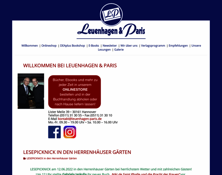 Leuenhagen-paris.de thumbnail