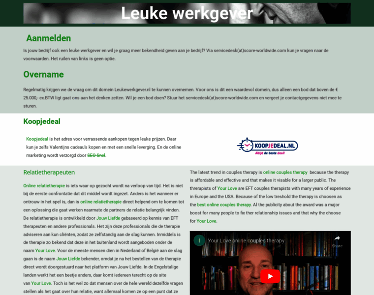 Leukewerkgever.nl thumbnail