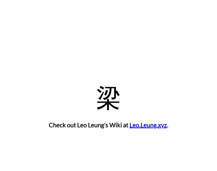 Leung.xyz thumbnail