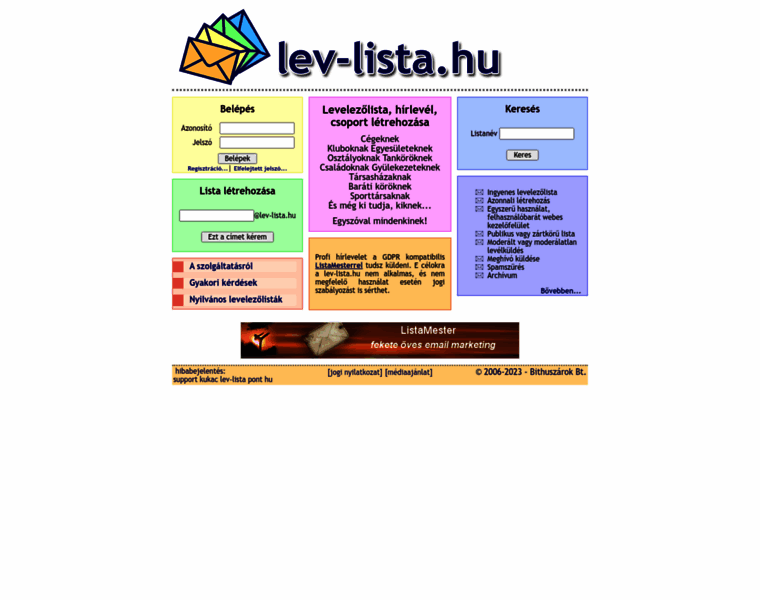 Lev-lista.hu thumbnail