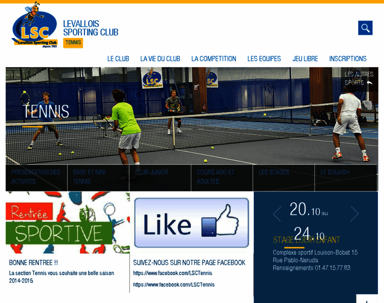 Levallois-tennis.com thumbnail